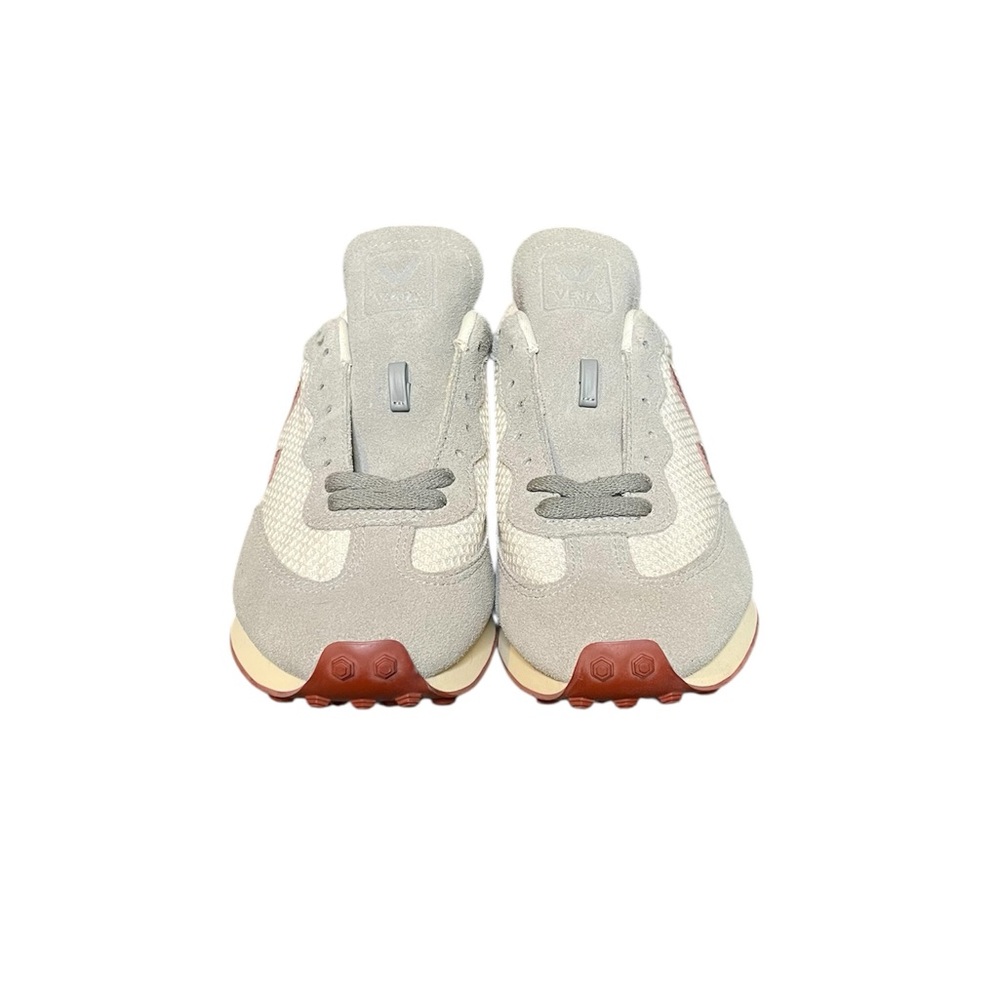 Veja Rio Branco Retro Running Sneakers (Gray/White/Red) $200 New & Never Worn! - Picture 8 of 13